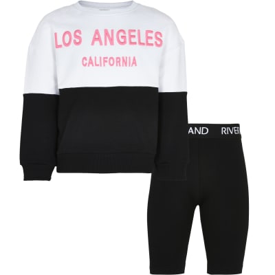 hoodie and cycling shorts set