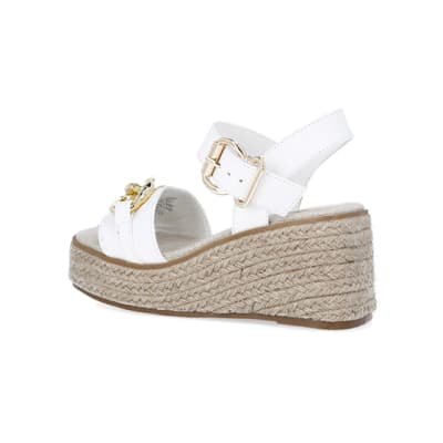 Girls sandals wide fit hot sale