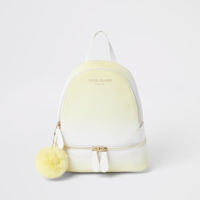 leather backpack river island