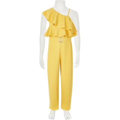 river island yellow jumpsuit