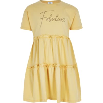 t shirt smock dress