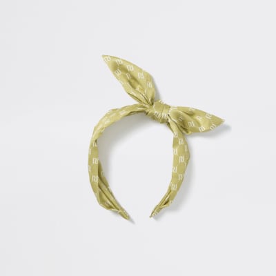 girls yellow headband