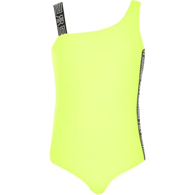 river island girls swimming costume