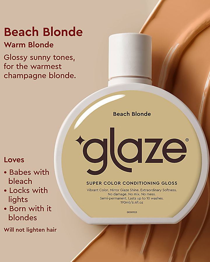 Glaze Colour Conditioning Beach Blonde 190ml