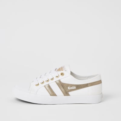 gola gold trainers