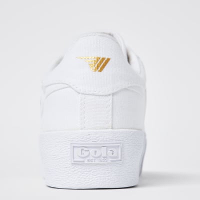 Gola classics white vegan trainers