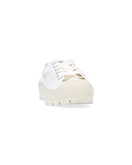 360 degree animation of product Gola white trainers frame-20