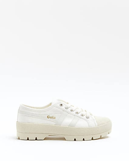 Gola white trainers