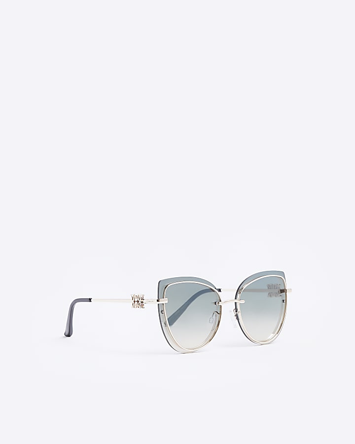 Gold Cateye Sunglasses