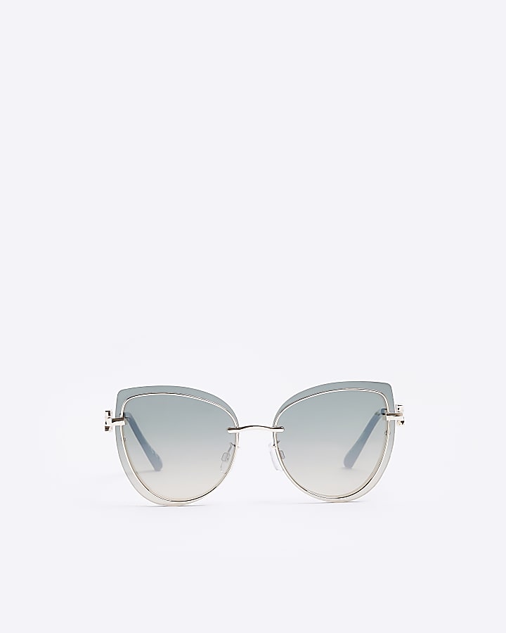 Gold Cateye Sunglasses