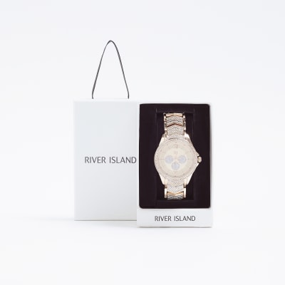 Rose gold outlet watch river island