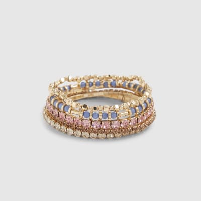 Diamond Simulant Bracelets Pack 5