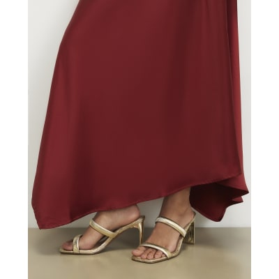 Double Band Heeled Sandals