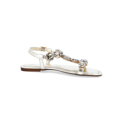 River island best sale embellished sandals