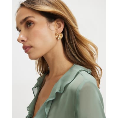 Molten Stud Earrings