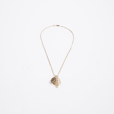 River island mens necklace clearance