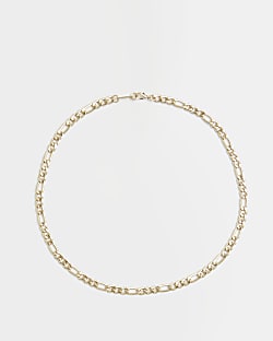 Gold plated chain necklace