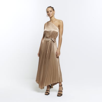 River island rose gold sales dress