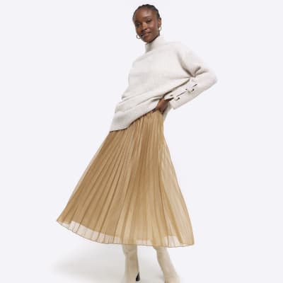 Midi 2024 gold skirt