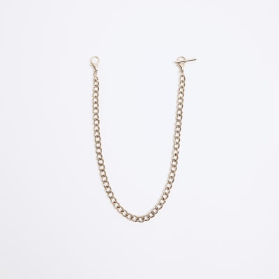 Gold Rhodium Watch Chain