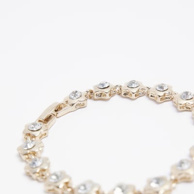 Gold star bracelet