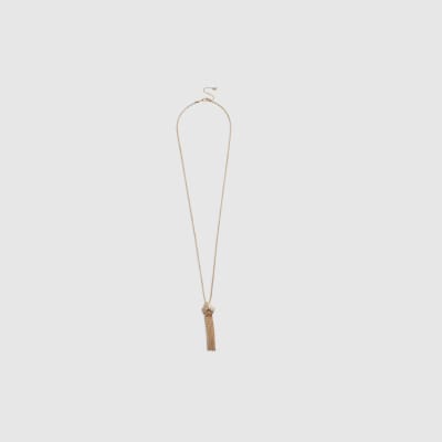 Tassel Long Pendant Necklace