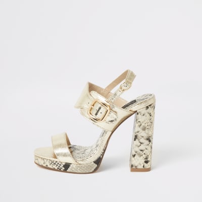 wide fit platform sandals