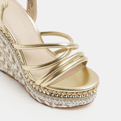 wide fit wedges river island