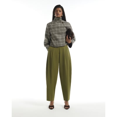 Barrel Leg Trousers