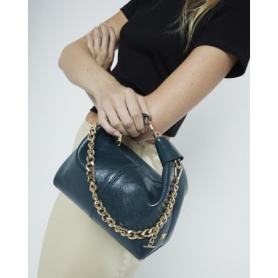 Lime green clutch bag river island hotsell