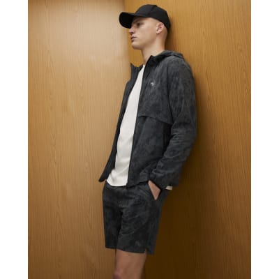 Green Camouflage Athleisure RXR Hooded Jacket