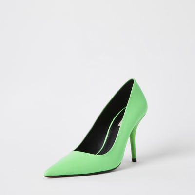 womens green court shoes