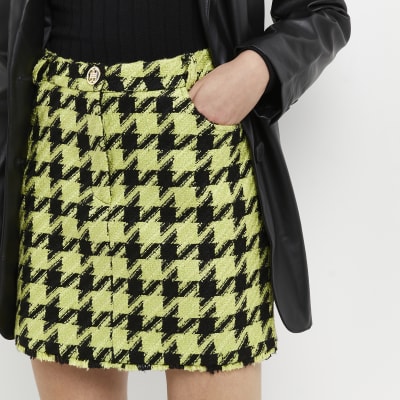 dogtooth skirt river island