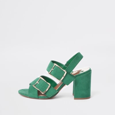 river island green shoes