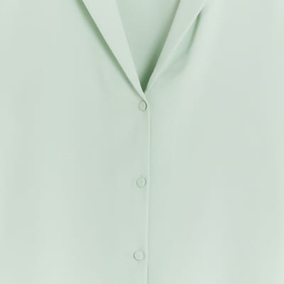 Mint green top river island clearance