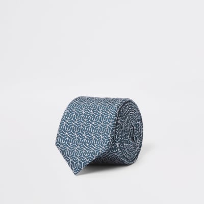 Green geo tie