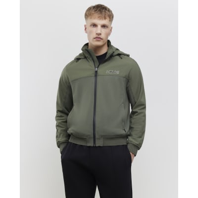 Green Hooded Premium Bomber Jacket