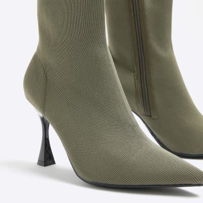 River island best sale green boots