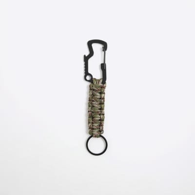 Green Large Clip Keyring