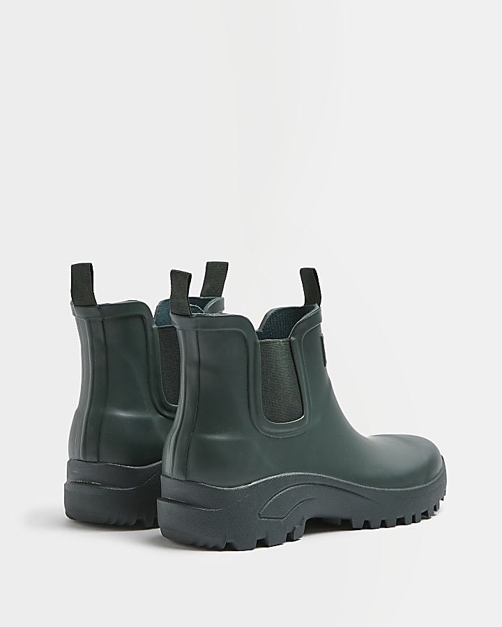 River Island Men Shoes Boots Rain Boots Mens Low Moulded rain boots 
