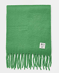 Green Oversized blanket Scarf
