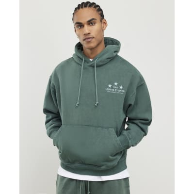 Green Oversized Fit Lisiere Studios Hoodie