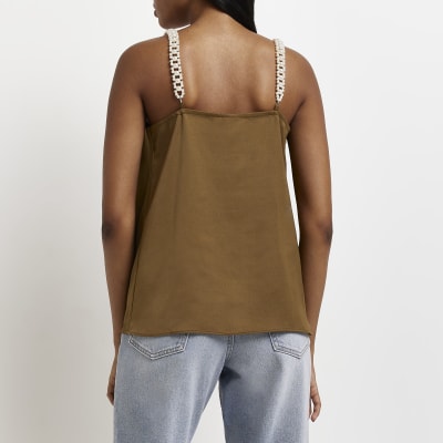 pearl strap cami
