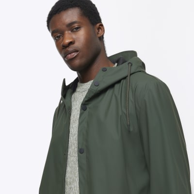 Longline rain clearance jacket