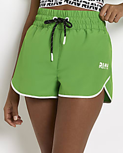 Green RI Active runner shorts