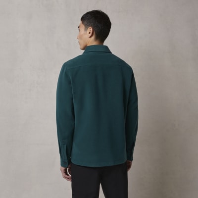 regular fit shacket