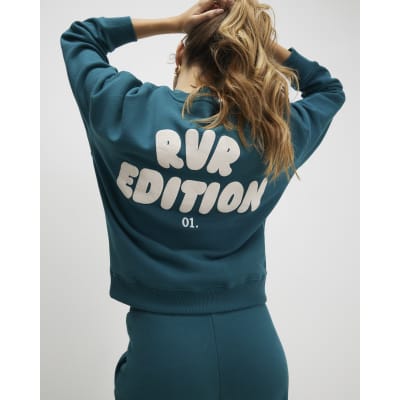 Green RVR Edition Back Print Sweatshirt