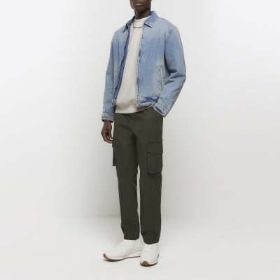 River island slim deals fit cargo trousers