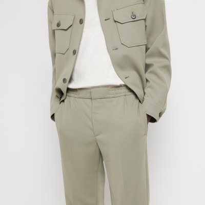 slim fit smart joggers