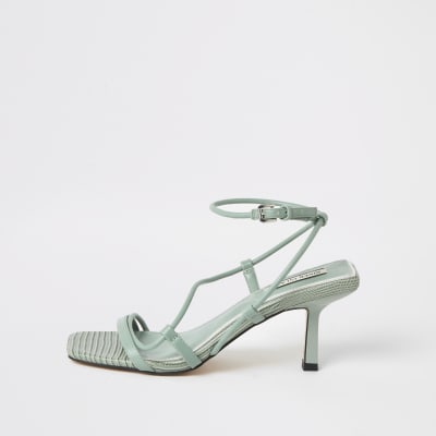 river island green shoes